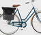 Gerecyclede shopper fietstas Urban Proof 20 liter - zwart/grijs