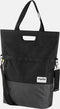 Gerecyclede shopper fietstas Urban Proof 20 liter - zwart/grijs