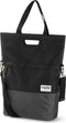 Gerecyclede shopper fietstas Urban Proof 20 liter - zwart/grijs