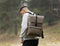 Gerecyclede shopper fietstas Urban Proof Cargo Backpack 20L 34 x 13 x 46 cm - bruin