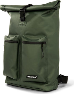 Gerecyclede shopper fietstas Urban Proof Rolltop Backpack 20L 34 x 13 x 46 cm - Groen