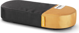 Gerecylede bagagedragerkussen Urban Proof 37,5 x 17 x 7 cm - grijs/geel