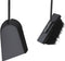 Gerei voor de haard DKD Home Decor Zwart Roestvrij staal (23 x 16 x 61 cm)