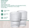 Geribbelde Drinkglas- koffie glas – 185 ml – Set van 6 - cocktailglazen, ijskoffieglazen, longdrinkglazen,