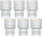 Geribbelde Drinkglas- koffie glas - Goude rand – 185 ml – Set van 6 - cocktailglazen - ijskoffieglazen - drinkglazen