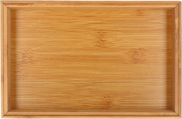 Gerim - Kast/lade sorteer organizer bamboe houten bakje 23 x 15 x 5 cm