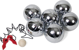 Gerimport Jeu De Boules 7,3 Cm Staal Zilver 9-delig