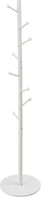 Gerimport Kapstok Staand 173 X 40 X 40 Cm Staal Wit