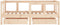 vidaXL - Kinderbedframe - met - lades - 70x140 - cm - massief - grenenhout