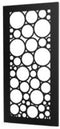 Gerofence Aluminium Alu Bubbles Schutting Lengte: 1000 Breedte: 5 H...
