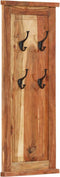 vidaXL - Kapstokken - 2 - st - 38x100 - cm - massief - acaciahout