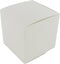 Geschenkdoos - karton - 10x10x10cm - wit - 25 stuks