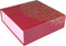 Geschenkdoos | karton | 30x30x9cm | opvouwbaar | roze/rood/goud | 10 stuks