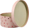 Geschenkdoos | Love Story | karton | 10cm | Ø22.5cm | roze | 1 stuks