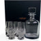 Geschenkset Karaf Iona en 4 Cut Whiskyglazen - Geschenkverpakking - Loodkristal - Glencairn Crystal Scotland