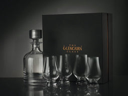 Geschenkset Karaf Iona en 4 Whiskyglazen - Geschenkverpakking - Glencairn Crystal Scotland
