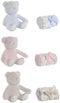 Geschenkset voor baby's Home ESPRIT Blauw Beige Roze Polyester (3 Stuks)