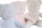 Geschenkset voor baby's Home ESPRIT Blauw Beige Roze Polyester (3 Stuks)