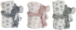 Geschenkset voor baby's Home ESPRIT Blauw Groen Roze Polyester (3 Stuks)