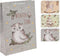 Geschenktas 23cm met winter print