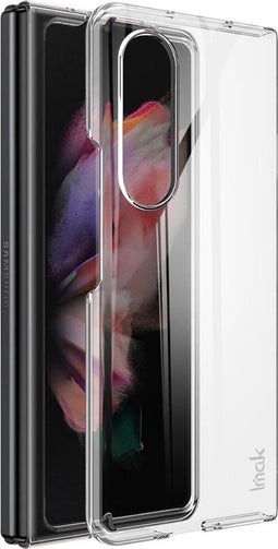 Geschikt voor Samsung Galaxy Z Fold3 - Lunso - Hardcase hoes - Transparant