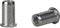 Gesipa 1433713 Blindklinkmoer - Gereduceerd verzonken - Gekarteld - ST - M6 -9 x 15,5mm (250st)