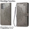 iMoshion Hoesje Geschikt voor Nokia G42 Hoesje Met Pasjeshouder - iMoshion Mandala Bookcase - Grijs