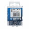 Set van tips WITTE Plat - 15 Onderdelen - Inclusief opbergdoos (15 stuks)