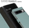 Selencia Google Pixel 8 Pro - Echt Lederen Bookcase - 3 Pashouders - Air Blue