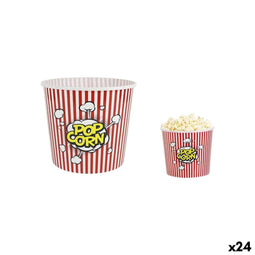 Kom om de popcorn te serveren Algon 3,5 L 20 x 17 cm (24 Stuks)
