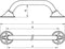 Linido Ergogrip - Wandgreep - Staal gecoat 300x103mm - Wit