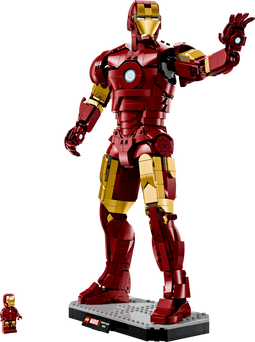 LEGO Marvel Iron Man Mark 3 - Verzameleditie - 1297 onderdelen - Hoogte 38 cm