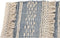 Tapijt DKD Home Decor 180 x 120 x 2 cm Blauw Katoen Wit Boho