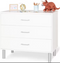 Pinolino Commode Classic - Aankleedcommode - Afneembare Aankleedunit Soft-Close - Wit/Naturel - 101x76x97 cm