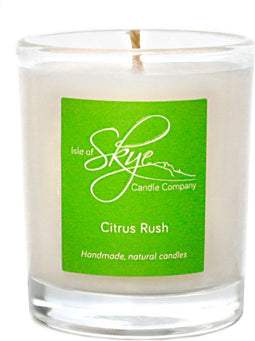 Geurkaars Citrus Rush Mini - 20 uur - Sojawas - Isle of Skye Candle