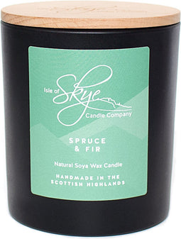 Geurkaars Den en Spar Large - 45 uur - Sojawas - Isle of Skye Candle