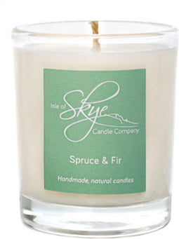 Geurkaars Den en Spar Mini - 20 uur - Sojawas - Isle of Skye Candle