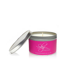 Geurkaars Granaatappel en Pruim Blikje - 30 uur - Sojawas - Isle of Skye Candle
