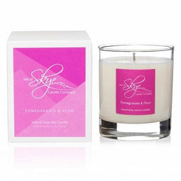 Geurkaars Granaatappel en Pruim Large - 45 uur - Sojawas - Isle of Skye Candle