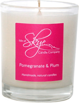 Geurkaars Granaatappel en Pruim Mini - 20 uur - Sojawas - Isle of Skye Candle
