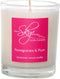 Geurkaars Granaatappel en Pruim Mini - 20 uur - Sojawas - Isle of Skye Candle