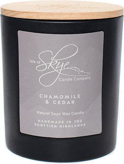 Geurkaars Kamille en Cederhout Large - 45 uur - Sojawas - Isle of Skye Candle