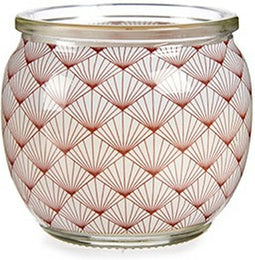 Geurkaars Kokosnoot Crème Glas Was (7,5 x 6,3 x 7,5 cm) (12 Stuks)