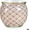 Geurkaars Kokosnoot Crème Glas Was (7,5 x 6,3 x 7,5 cm) (12 Stuks)