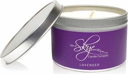 Geurkaars Lavendel Blikje - 30 uur - Sojawas - Isle of Skye Candle
