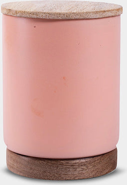 Geurkaars 'MARCH' Geur Carnberry Roze H12,5 D9 CM