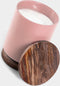 Geurkaars 'MARCH' Geur Carnberry Roze H12,5 D9 CM