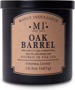 Geurkaars - Oak Barrel - Candle Square