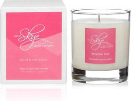 Geurkaars Roos Small - 30 uur - Sojawas - Isle of Skye Candle