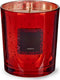 Geurkaars Rubrum Rode Vruchten Rood (9 x 10 x 9 cm)